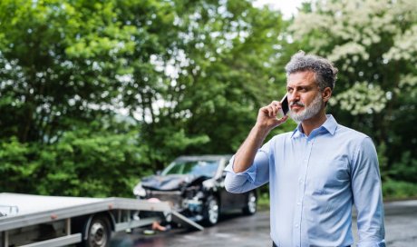 Enlèvement de voiture accidenté à Valence